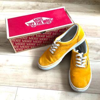 ヴァンズ(VANS)の◇VANS/24cm スニーカー/イエロー◇(スニーカー)