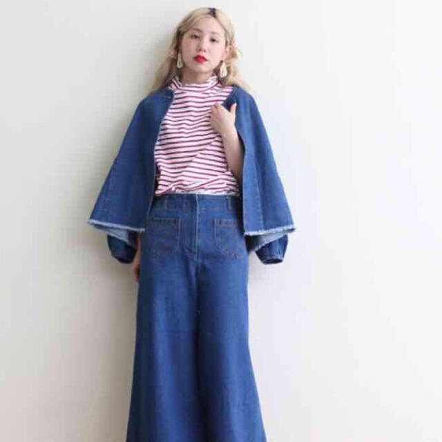 Dot&Stripes CHILDWOMAN(ドットアンドストライプスチャイルドウーマン)の最終値下げ！デニムジャケット レディースのジャケット/アウター(Gジャン/デニムジャケット)の商品写真