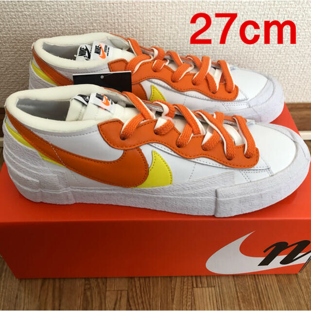 NIKE(ナイキ)のNIKE x sacai ブレーザー LOW  ナイキ×サカイ 27cm メンズの靴/シューズ(スニーカー)の商品写真