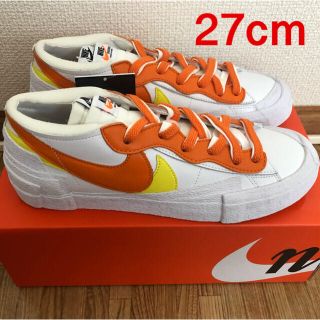 ナイキ(NIKE)のNIKE x sacai ブレーザー LOW  ナイキ×サカイ 27cm(スニーカー)