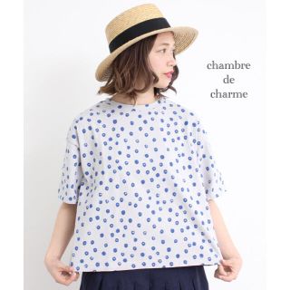 シャンブルドゥシャーム(chambre de charme)のシャンブルドゥシャーム　オリーブドットTシャツ　ビュルデサボン　パーリッシィなど(Tシャツ(半袖/袖なし))