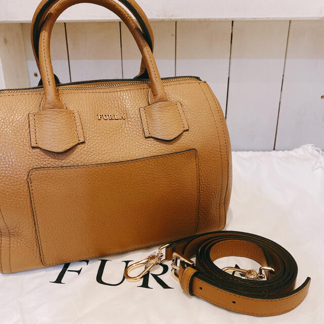 Furla - 最終値下げ！FURLA ミニボストン！の通販 by saaapi's shop ...