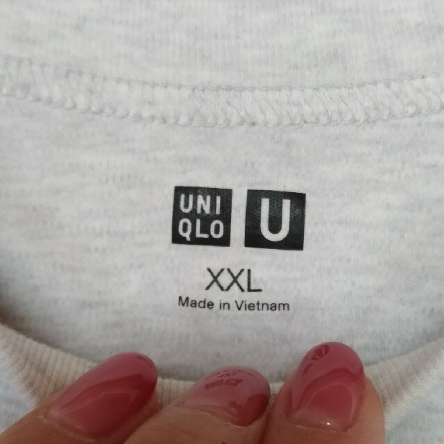 UNIQLO(ユニクロ)のユニクロU 　クルーネックTシャツ レディースのトップス(Tシャツ(半袖/袖なし))の商品写真