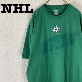 リーボック(Reebok)のNHL ダラス・スターズ Tシャツ 半袖 カットソー グリーン(Tシャツ/カットソー(半袖/袖なし))