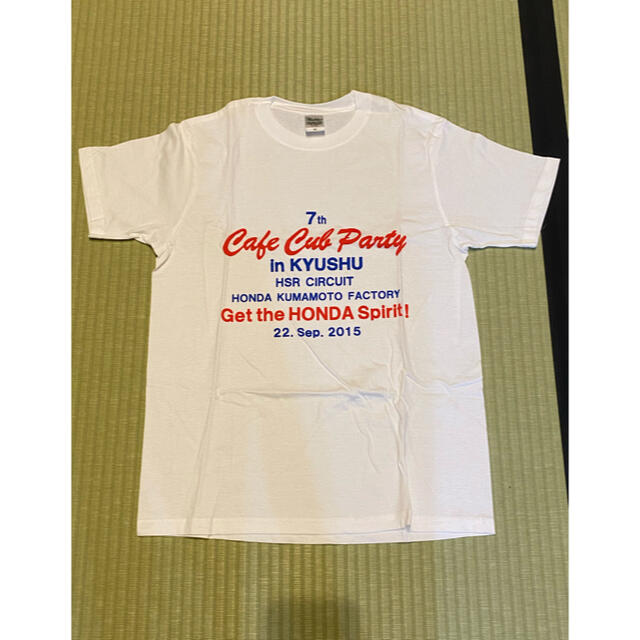 スーパーカブ カフェカブ 九州 2015 Tシャツ Mサイズ メンズのトップス(Tシャツ/カットソー(半袖/袖なし))の商品写真