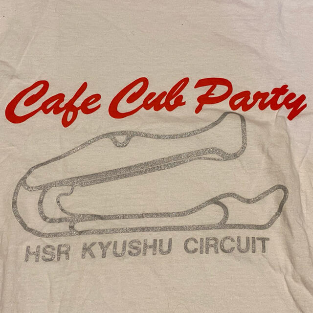 スーパーカブ カフェカブ 九州 HSRサーキット Tシャツ Mサイズ メンズのトップス(Tシャツ/カットソー(半袖/袖なし))の商品写真