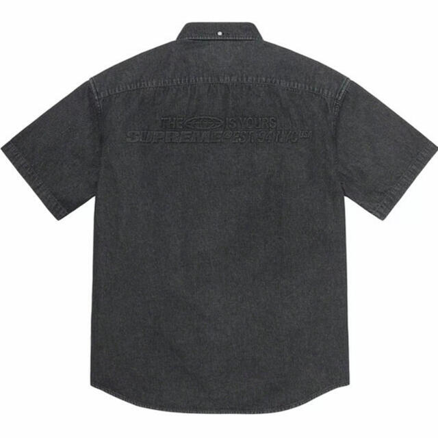 XL Embossed Denim S/S Shirt エンボス デニム