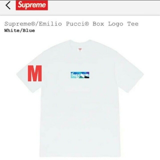 Supreme®/Emilio Pucci® Box Logo Tee (Tシャツ/カットソー(半袖/袖なし))