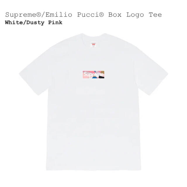 Supreme Emilio Pucci Box Logo Tee