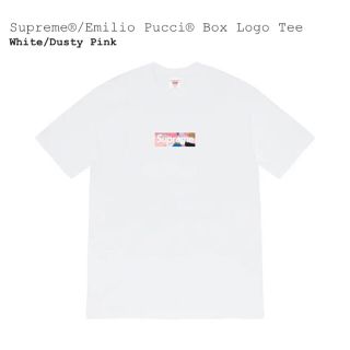 シュプリーム(Supreme)のSupreme Emilio Pucci Box Logo Tee (Tシャツ/カットソー(半袖/袖なし))