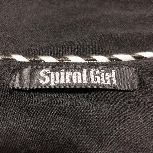 SPIRAL GIRL(スパイラルガール)のSPIRAL GIRL フリル チュニック ワンピース＊マウジー エゴイスト レディースのワンピース(ミニワンピース)の商品写真