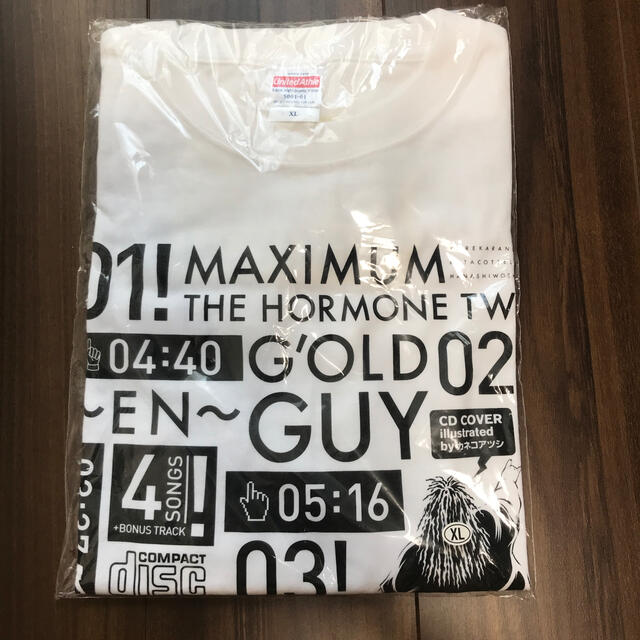 【新品未使用】XL マキシマムザホルモン Tシャツ