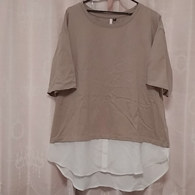 値下げ しまむら レイヤード風スエットシャツ Mサイズ 3vfejzo.al