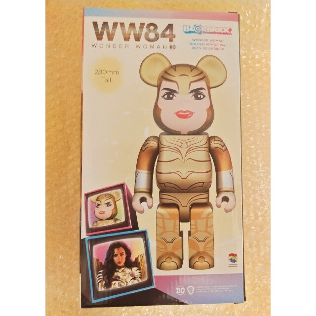 MEDICOM TOY(メディコムトイ)のBE@RBRICK WONDER WOMAN GOLDEN ARMOR 400％ エンタメ/ホビーのフィギュア(その他)の商品写真