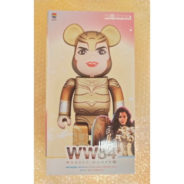 MEDICOM TOY(メディコムトイ)のBE@RBRICK WONDER WOMAN GOLDEN ARMOR 400％ エンタメ/ホビーのフィギュア(その他)の商品写真