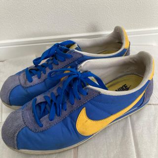 ナイキ(NIKE)のナイキ コルテッツ　スニーカー　ブルー　イエロー(スニーカー)