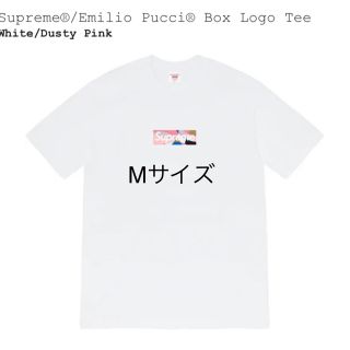 シュプリーム(Supreme)のSupreme Emilio Pucci Box Logo Tee  Mサイズ(Tシャツ/カットソー(半袖/袖なし))