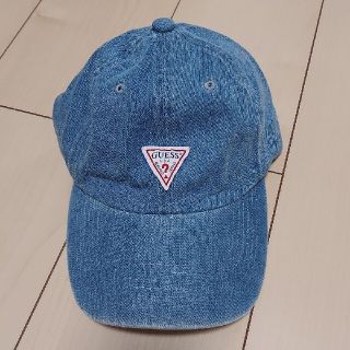 ゲス(GUESS)のGUESS  デニム キャップ ★新品未使用(キャップ)