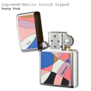 シュプリーム(Supreme)のSupreme Emilio Pucci Zippo 2021ss  Pink(タバコグッズ)