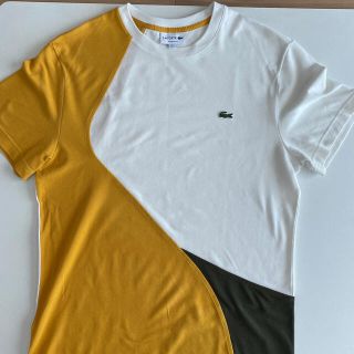 ラコステ(LACOSTE)のラコステほぼ新品＊配色切り替えTシャツ(Tシャツ/カットソー(半袖/袖なし))