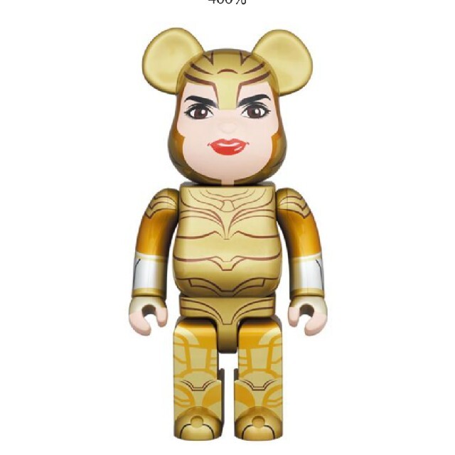 MEDICOM TOY(メディコムトイ)のBE@RBRICK WONDER WOMAN GOLDEN ARMOR 400％ エンタメ/ホビーのおもちゃ/ぬいぐるみ(キャラクターグッズ)の商品写真