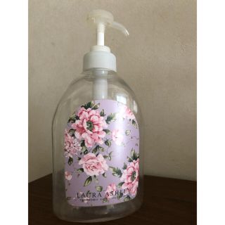 ローラアシュレイ(LAURA ASHLEY)のLAURA ASHLEYのキッチン洗剤ボトル(used品)ミルナーピンク(収納/キッチン雑貨)