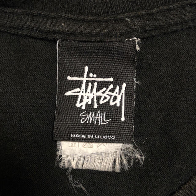 トップシークレット stussy ステューシー Tシャツ 半袖 ワンポイントロゴ 黒 ブラック S 通販