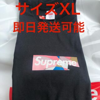 シュプリーム(Supreme)のSupreme Emilio Pucci Box Logo Tee 黒 XL(Tシャツ/カットソー(半袖/袖なし))