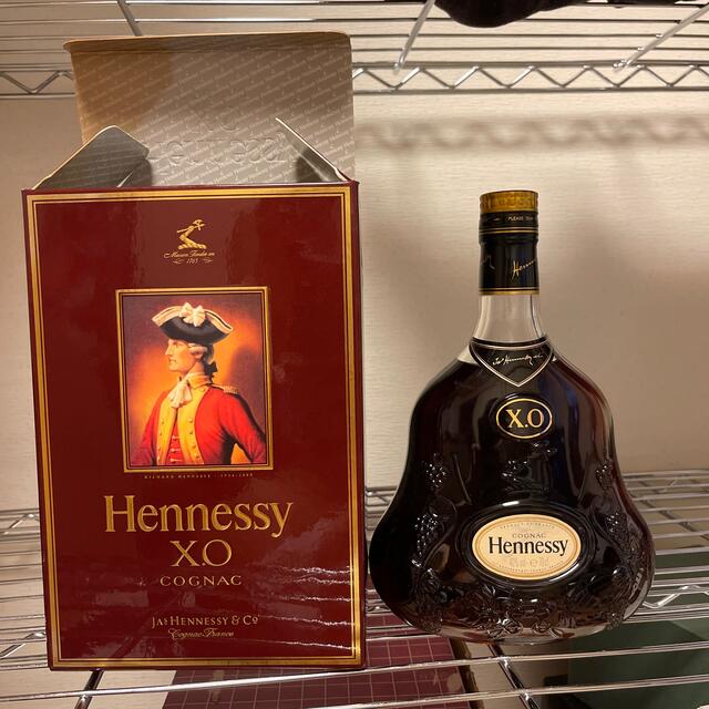 Hennessy(へネシー) X.O 金キャップ クリアボトル未開封 700ml