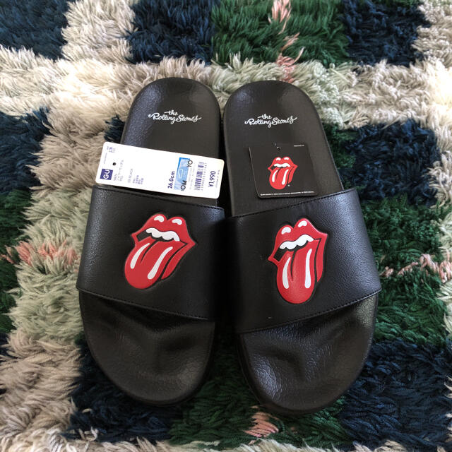 GU(ジーユー)のGU THE ROLLING STONES　シャワーサンダル メンズの靴/シューズ(サンダル)の商品写真