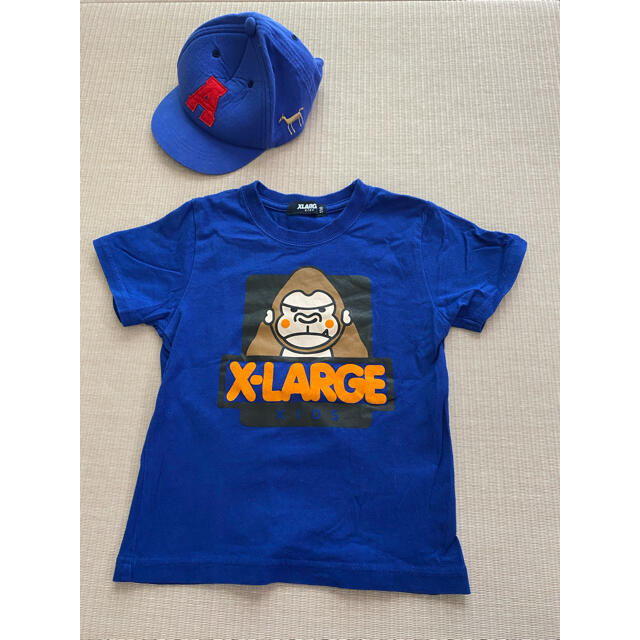 XLARGE(エクストララージ)のXLARGE kids Tシャツ110 キッズ/ベビー/マタニティのキッズ服男の子用(90cm~)(Tシャツ/カットソー)の商品写真