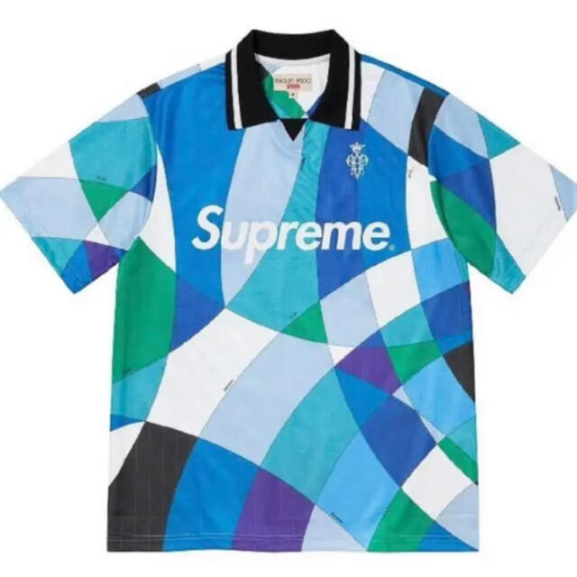 Supreme Emilio Pucci Soccer Jersey Blue