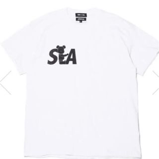 シー(SEA)のBE@RBRICK × atmos × WDS SEA T-SHIRT   M(Tシャツ/カットソー(半袖/袖なし))