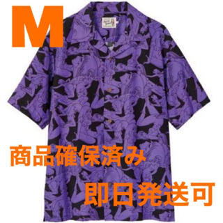 HYSTERIC GLAMOUR 手塚治虫 奇子総柄 アロハシャツ 紫 Mサイズ