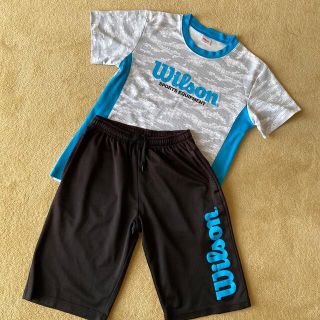 ウィルソン(wilson)の咲ちゃん様専用ページ！ウイルソン 男児半袖Tシャツ＆短パン上下セット 160cm(Tシャツ/カットソー)