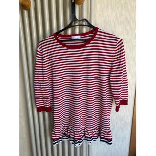 レッドヴァレンティノ(RED VALENTINO)の今だけ価格❗️レッドバレンティノ♡ボーダーTシャツ(Tシャツ(半袖/袖なし))