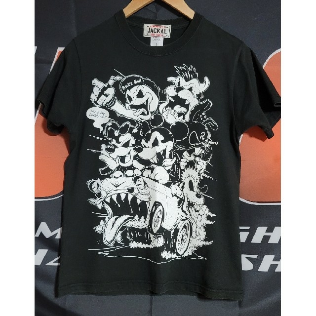 JACKALL(ジャッカル)のミッキー JACKAL(ジャッカル)ゴースト・ロッカー ワイルド Tシャツ S メンズのトップス(Tシャツ/カットソー(半袖/袖なし))の商品写真