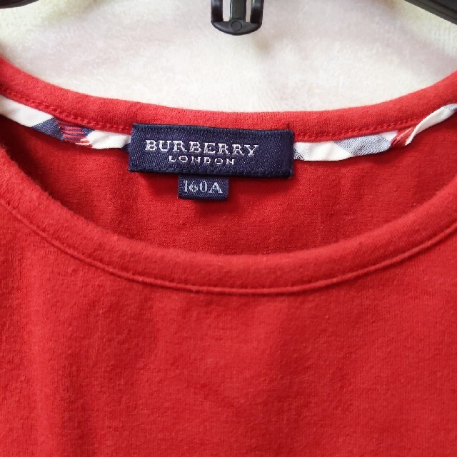 BURBERRY(バーバリー)のハウル様専用　バーバリー160Tシャツ&スカート キッズ/ベビー/マタニティのキッズ服女の子用(90cm~)(Tシャツ/カットソー)の商品写真
