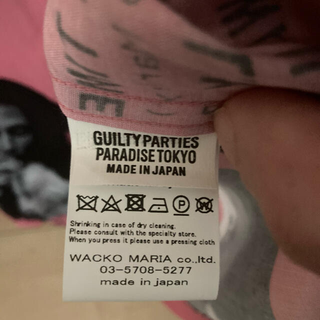 最終値下 WACKO MARIA × BOB MARLEYアロハシャツワコマリア 3