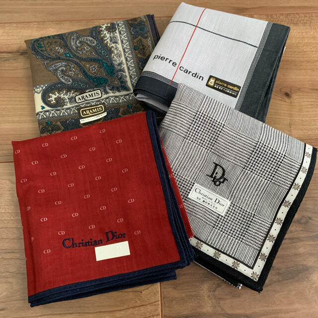 Christian Dior(クリスチャンディオール)のハンカチ　ディオール含む メンズのファッション小物(ハンカチ/ポケットチーフ)の商品写真