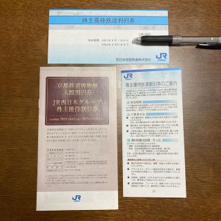 ジェイアール(JR)の★西日本旅客鉄道株式会社　株主優待券(その他)