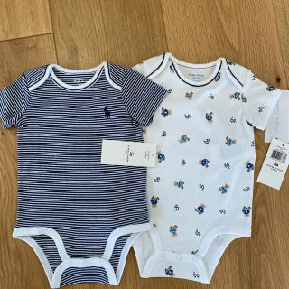 ラルフローレン(Ralph Lauren)の新品タグ付⭐︎ラルフローレン　ロンパース　２枚セット(ロンパース)