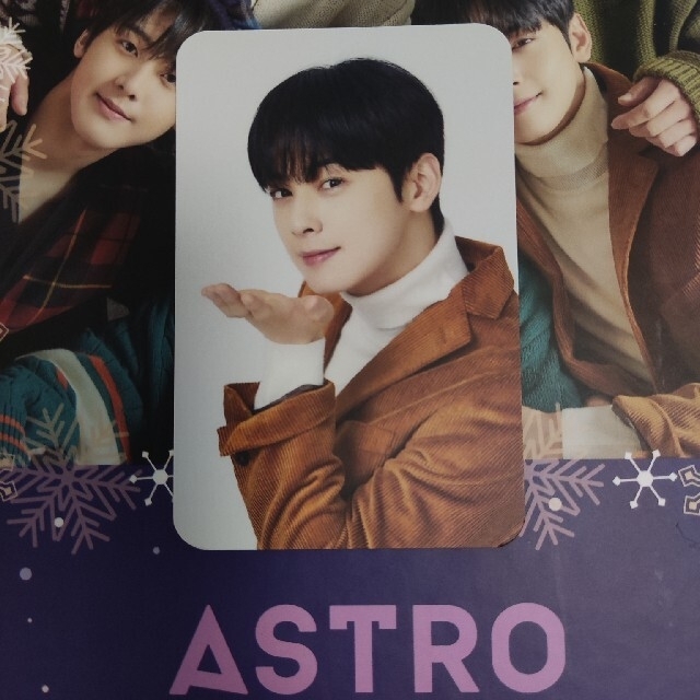 Astro チャウヌ Christmas 2020 pop up トレカ ウヌ 1