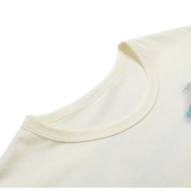 ZARA(ザラ)の💠6月新作🦋4516◆リゾート サーフ プリント 半袖 Tシャツ レディースのトップス(Tシャツ(半袖/袖なし))の商品写真