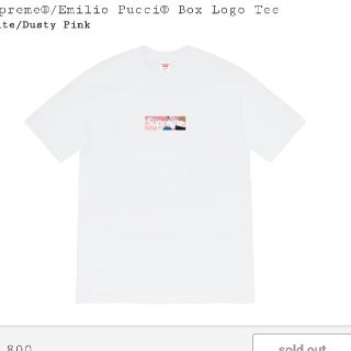 シュプリーム(Supreme)のSupreme Emilio Pucci® Box Logo Tee (Tシャツ/カットソー(半袖/袖なし))