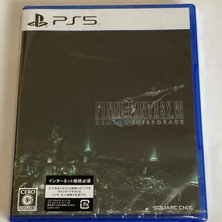 プレイステーション(PlayStation)のPS5 ファイナルファンタジーVII リメイク インターグレード 新品未開封(家庭用ゲームソフト)