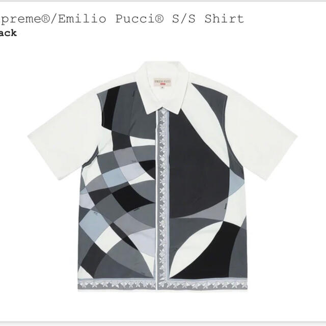 BlackSIZESupreme®/Emilio Pucci® S/S Shirt