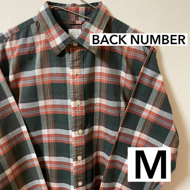 BACK NUMBER(バックナンバー)のBACK NUMBER 薄手チェックシャツ メンズのトップス(シャツ)の商品写真