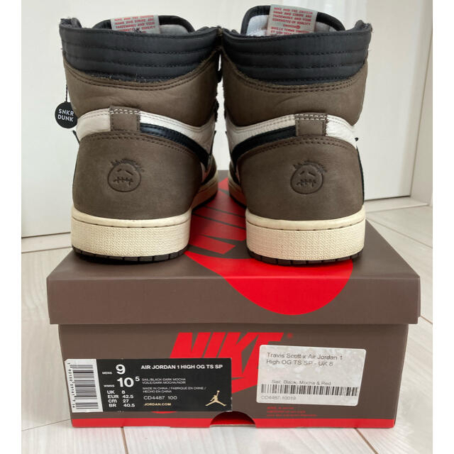 travis scott × NIKE AIR JORDAN1 high 27㎝ travis scott × NIKE AIR JORDAN1 high 27㎝