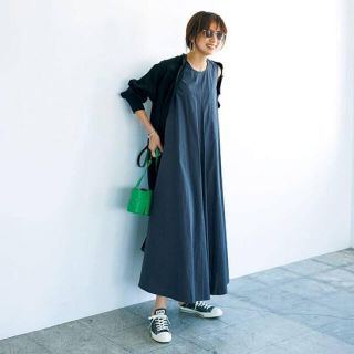 ザラ(ZARA)のvery掲載　birthdaybash Aラインコットンタンクワンピース(ロングワンピース/マキシワンピース)